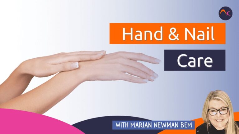 Hand and nail care blog banner